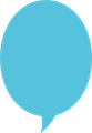 カラフルなフキダシ・楕円型